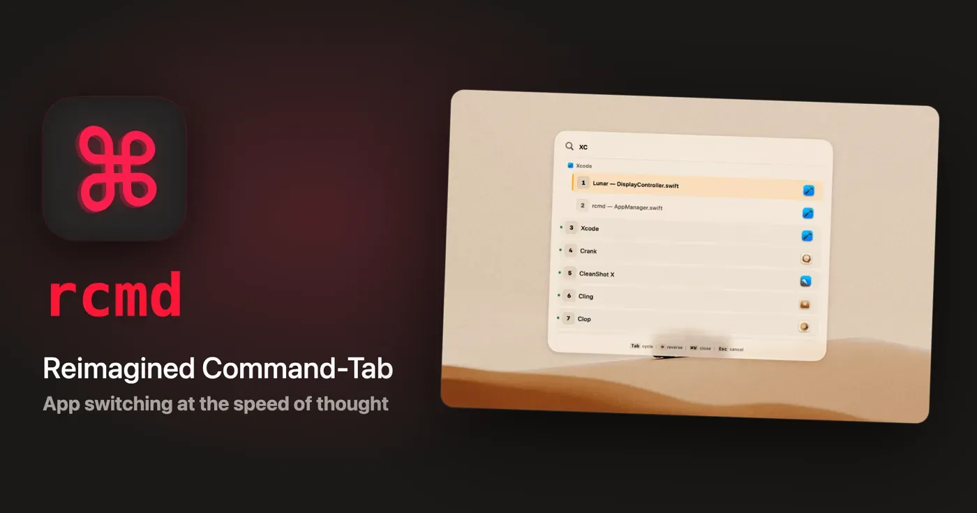rcmd app switcher