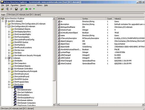 Active Directory : Transfère des rôles FSMO