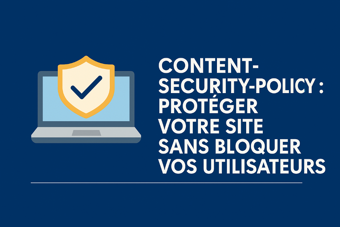 Content-Security-Policy : Protéger votre site sans bloquer vos utilisateurs