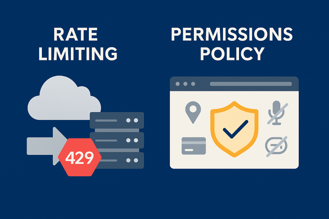 Aller plus loin : Permissions-Policy et protection anti-bots sur Nginx