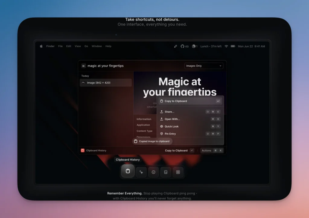 Raycast macOS